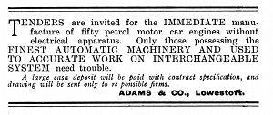 The Autocar of 24th February 1900.
