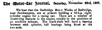 The Motor Car of 23rd November 1907.