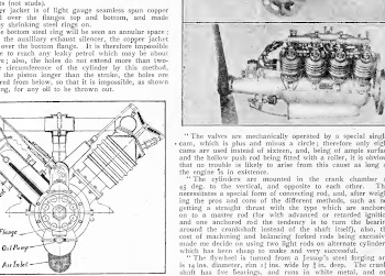 The Aeroplane of 28th September 1911 - A new Aero Engine